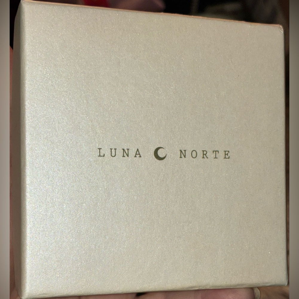 LUNA NORTE Mother of Pearl Heart & Crystal Cherries Pendant 2 Necklaces NEW NWT - Picture 5 of 5